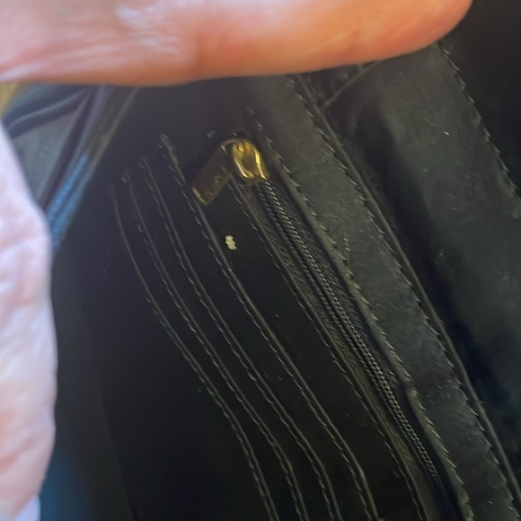 Fossil Leather Cowhide Leopard Print Clutch Wristlet Bag Turn Lock Organizer - Picture 8 of 8